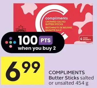 Foodland Compliments butter sticks offer