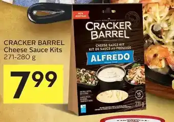 Foodland Cracker barrel cheese sauce kits offer
