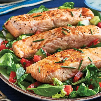 M & M Food Market Jail island salmon offer