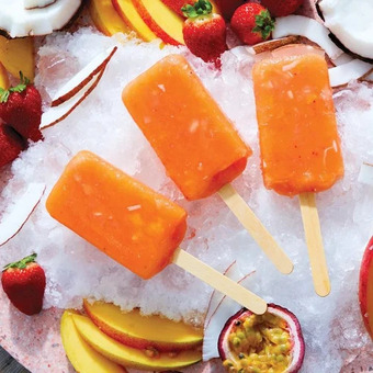 M & M Food Market Tropical fruit bars offer
