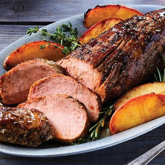 M & M Food Market Apple butter pork tenderloin offer