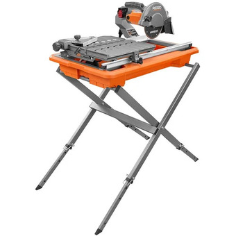 Home Depot Ridgid 7" wet tile saw with stand offer
