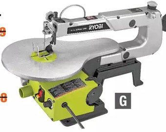 Home Depot Ryobi 16" scroll saw offer