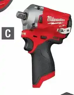 Home Depot Milwaukee m12 fuel 1/2" stubby impact wrench with pin offer