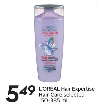 Sobeys L'oréal hair expertise hair care offer