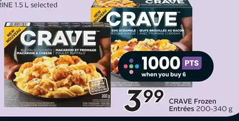 Sobeys Crave frozen entrées offer
