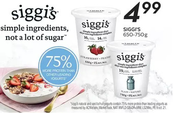 Sobeys Siggi's offer