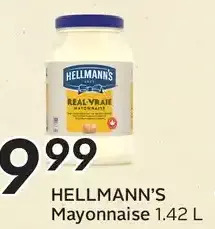 Sobeys Hellmann's mayonnaise offer