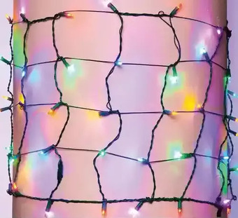 Giant Tiger 100 led tree wrap lights offer
