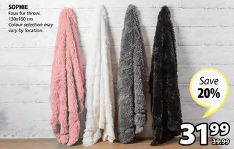 JYSK Sophie (throw) offer