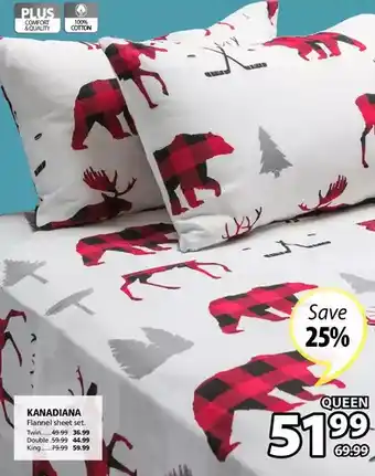 JYSK Kanadiana (sheet set) offer
