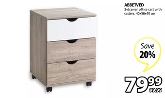 JYSK Abbetved (office cart) offer