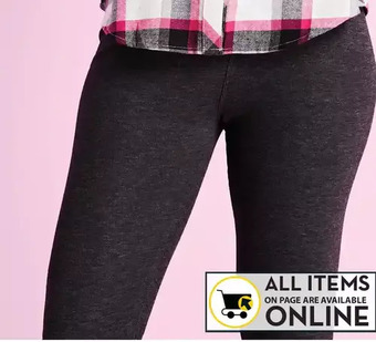 Giant Tiger Soft brushed leggings offer