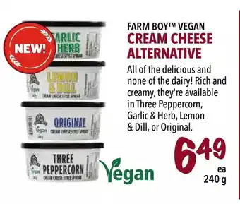 Farm Boy Farm boy vegan cream cheese alternative offer