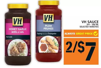 Food Basics Vh sauce offer