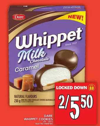 Food Basics Dare whippet cookies offer