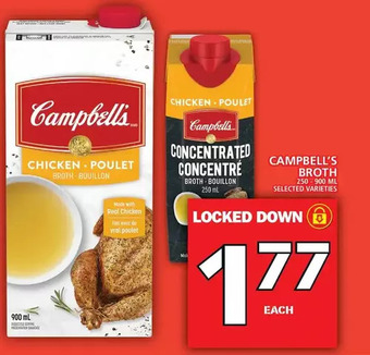 Food Basics Campbell's broth offer