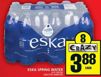 Food Basics Eska spring water offer