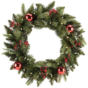 Canadian Tire Holiday wreaths and garlands offer