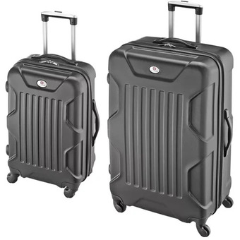 Canadian Tire 2-pc luggage set. 20" and 28" upright spinners offer