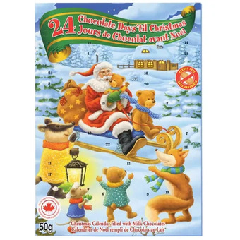 Canadian Tire Chocolate advent calendar offer