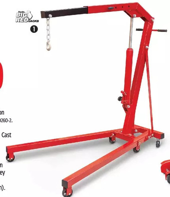 Canadian Tire 1-ton shop crane offer