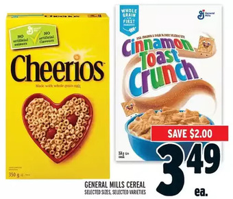 Metro General mills cereal offer