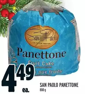Metro San paolo panettone offer