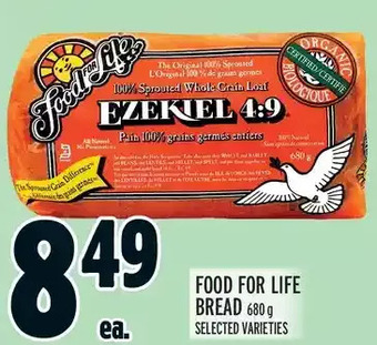 Metro Food for life bread offer