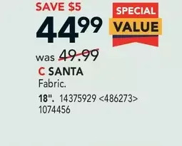Lowe's Santa offer