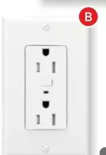 Smart double receptacle