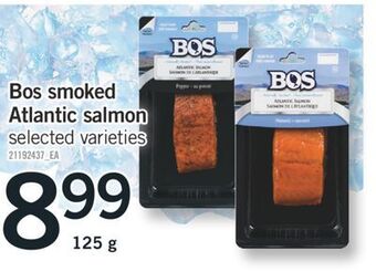 Fortinos Bos smoked atlantic salmon, 125 g offer