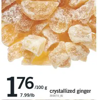 Fortinos Crystallized ginger offer