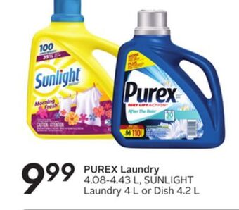 Sobeys Purex laundry offer