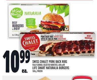 Metro Swiss chalet pork back ribs offer
