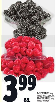 Metro Raspberries offer