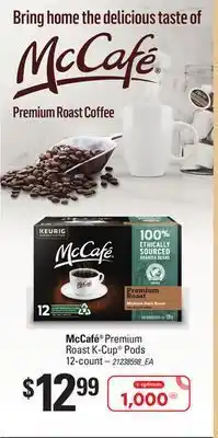 Independent Grocer Mccafé® premium roast k-cup® pods 12-count offer