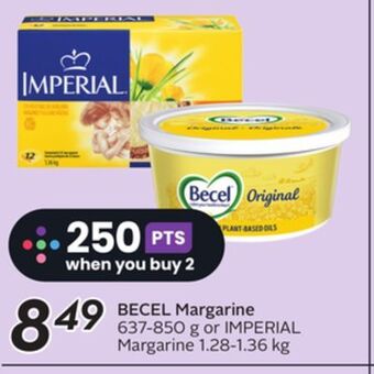 Sobeys Becel margarine offer