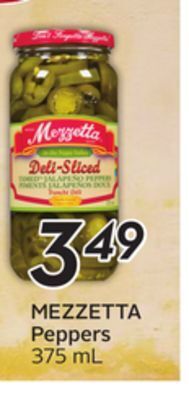 Sobeys Mezzetta peppers offer