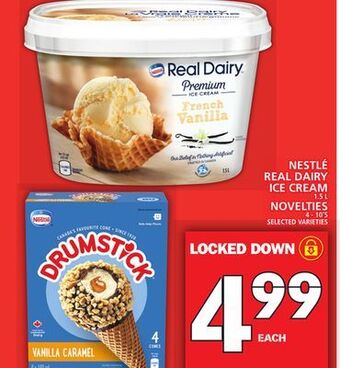 Food Basics Nestlé real dairy ice cream or novelties offer