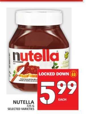 Food Basics Nutella offer