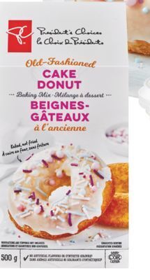 Real Canadian Superstore Pc® old-fashioned cake donut baking mix, 500 g offer