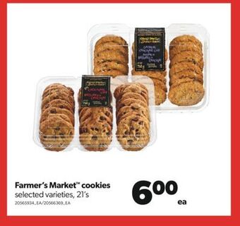 Real Canadian Superstore Farmer's market™ cookies, 21's offer