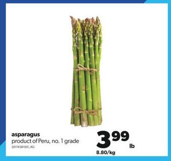 Real Canadian Superstore Asparagus offer