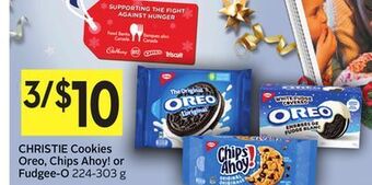 Foodland Christie cookies oreo, chips ahoy! or fudgee - o 224-303 g offer
