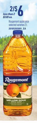 Loblaws Rougemont apple juice, 2 l offer