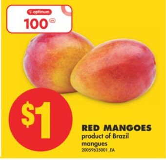 No Frills Red mangoes offer