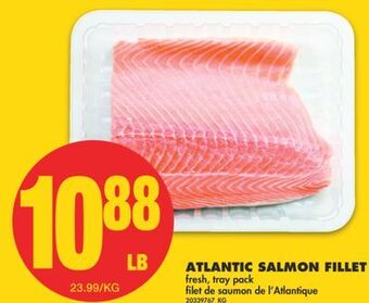 No Frills Atlantic salmon fillet offer