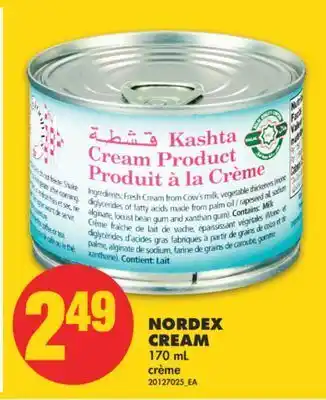 No Frills Nordex cream, 170 ml offer