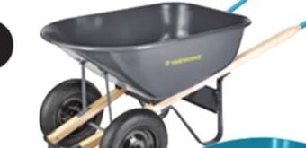 Canadian Tire Yardworks poly tray 2-wheel garden/yard wheelbarrow, 6-cu-ft offer